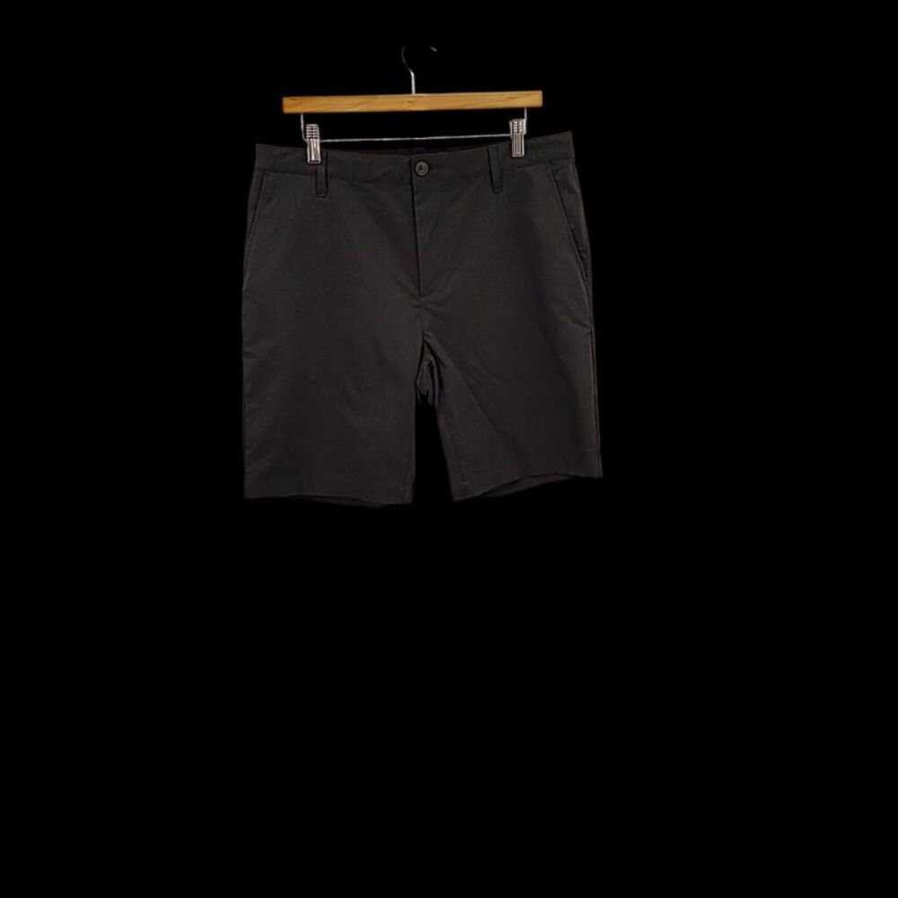 Quince Men Organic Cotton Coolmax® Chino Shorts - 9" TRUE Black 34